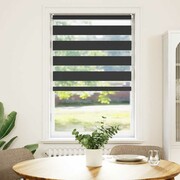 vidaXL Roleta Zebra (50 x 100 cm) Czarna vidaXL 240188