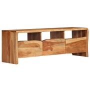 vidaXL Szafka pod telewizor, akacja z naturalną krawędzią, 120x35x40cm vidaXL 246128