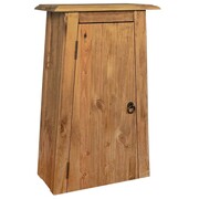 vidaXL Wisząca szafka łazienkowa, drewno sosnowe z odzysku, 42x23x70cm vidaXL 246039