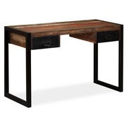 vidaXL Biurko 2 szufladami, drewno odzyskane 120 x 50 x 76 cm vidaXL 244905