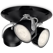 Philips myLiving Lampa sufitowa LED Dyna, 3x3 W, czarna, 532333016 Philips 532333016