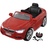 vidaXL BMW - samochód zabawka dla dzieci na baterie z pilotem czerwony vidaXL 80094