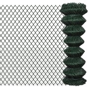 vidaXL Siatka ogrodzeniowa 1,25 x 15m zielona vidaXL 140345