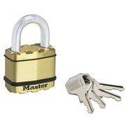Master Lock Master Kłódka Excell, solidny mosiądz, 52 mm, M5BEURD Master Lock M5BEURD