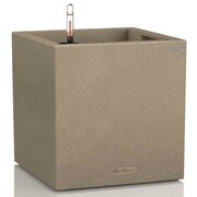 LECHUZA Donica Canto Color Square 40 ALL-IN-ONE, beżowa, 13721 LECHUZA 13721