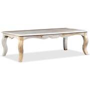 vidaXL Stolik kawowy, lite drewno sheesham, 110 x 60 x 35 cm vidaXL 244346