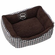 D&D D&D Legowisko dla psa Sweet Checker, 60x50x20 cm, 671/438084 D&D 671/438084