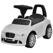 vidaXL Bentley - samochód zabawka dla dzieci napędzany nogami biały vidaXL 80091