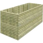 vidaXL Skrzynia ogrodowa z impregnowanego drewna FSC, 197x106x96 cm vidaXL 43321