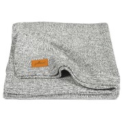 Jollein 410197 Kocyk dzianinowy 75x100 cm Stonewashed Szary 516-511-65061 Jollein 516-511-65061