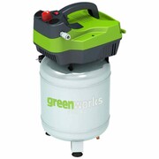 Greenworks Elektryczny kompresor pionowy GD24AC, 300 W, 6 L, 4101707 Greenworks 4101707