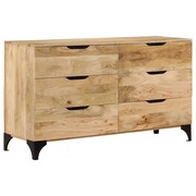 vidaXL Szafka z szufladami, lite drewno mango, 140 x 45 x 80 cm vidaXL 246146