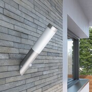 vidaXL Lampa ogrodowa, ścienna z czujnikiem ruchu vidaXL 40373