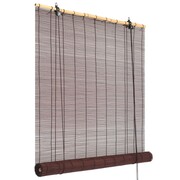 vidaXL Roleta bambusowa, 120 x 160 cm, ciemnobrązowa vidaXL 245826