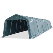 vidaXL Przenośny namiot dla bydła, PVC, 550 g/m², 3,3 x 16 m, zielony vidaXL 274950