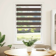 vidaXL Roleta Zebra (70 x 120 cm) Kawowa vidaXL 240197