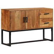 vidaXL Szafka z litego drewna akacjowego, 115 x 30 x 70 cm, brązowa vidaXL 246142