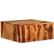 vidaXL Stolik kawowy z drewna sheesham, 70 x 70 x 30 cm vidaXL 244927
