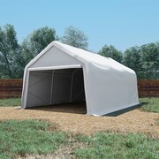 vidaXL Namiot magazynowy z PVC, 550 g/m², 4x6 m, biały vidaXL 274952