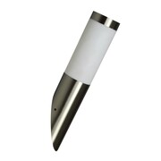 Luxbright Ogrodowy kinkiet solarny LED Idaho, srebrny, 39125 Luxbright 39125