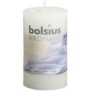 Bolsius Rustykalne świece zapachowe, 6 sztuk, zapach świeżej pościeli Bolsius 103626240358