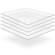 vidaXL Przezroczyste płyty akrylowe, 5 szt., 40 x 60 cm, 5 mm vidaXL 143545