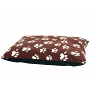 FLAMINGO Poduszka dla psa Paws, 85x70 cm, brąz, 61544 FLAMINGO 61544