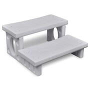 vidaXL Białe schodki do SPA vidaXL 90716