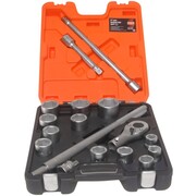 BAHCO 17-częściowy zestaw nasadek, klucz 3/4'', SLX 17 BAHCO SLX 17