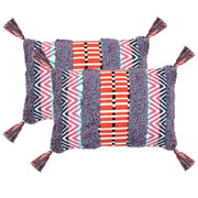vidaXL 2 poduszki, 40x60 cm, styl boho, wielokolorowe vidaXL 245023