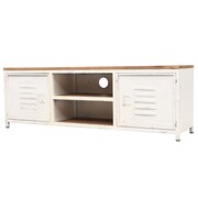 vidaXL Szafka pod telewizor, 120 x 30 x 40 cm, biała vidaXL 245457