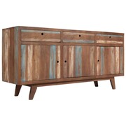 vidaXL Komoda w stylu vintage, lite drewno, 145 x 40 x 75 cm vidaXL 244964