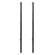 vidaXL Słupki do ogrodzenia, 2 szt., 150 cm, szare vidaXL 142450