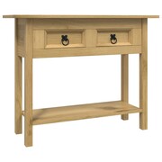 vidaXL Stolik konsola w meksykańskim stylu Corona, sosna, 90x34,5x73 cm vidaXL 243748
