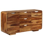 vidaXL Szafka z litego drewna sheesham, 145 x 40 x 75 cm vidaXL 246214