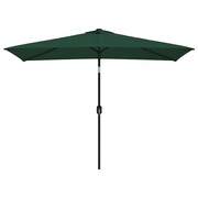 vidaXL Prostokątny parasol ogrodowy, zielony, 200x300 cm vidaXL 40771