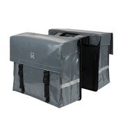 Willex Sakwy rowerowe z brezentu, 40 L, szare, 14122 Willex 14122