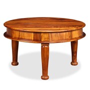 vidaXL Stolik kawowy z litego drewna sheesham, 70x70x40 cm vidaXL 245158