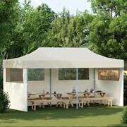 vidaXL Kremowy namiot imprezowy, rozkładany, 3 x 6 m vidaXL 41582