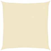 vidaXL Żagiel ogrodowy HDPE kwadratowy 2x2 m, kremowy vidaXL 43013