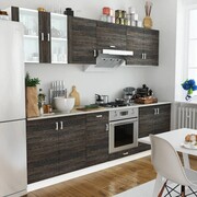 vidaXL Zestaw szafek kuchennych, 8 szt., kolor drewna wenge vidaXL 241399