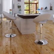 vidaXL Stołki barowe, 2 szt., białe vidaXL 240458
