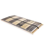 vidaXL Stelaż do łóżka z 42 listwami, drewno FSC, 7 stref, 100x200 cm vidaXL 246464