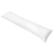 vidaXL Poduszka pod całe ciało do spania na boku, 40x145 cm, biała vidaXL 131582