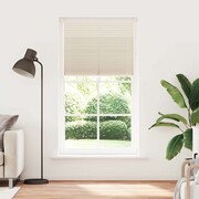 vidaXL Roleta plisowana, kremowa (110x200cm). vidaXL 240648