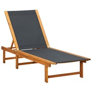 vidaXL Leżak z drewna akacjowego vidaXL 41745