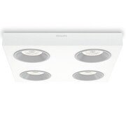 Philips Lampa sufitowa Instyle Quine, LED, biała, 4 x 4,5 W, 312143116 Philips 312143116