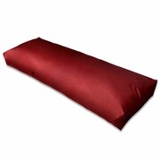 vidaXL Wyściełana poduszka na oparcie, 120x40x10 cm, ciemnoczerwone vidaXL 41514