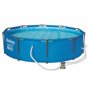 Bestway Basen Steel Pro MAX z zestawem akcesoriów, 305 x 76 cm, 56408 Bestway 91645