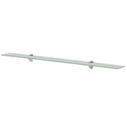 vidaXL Podwieszana półka szklana 100x20 cm 8 mm vidaXL 243801